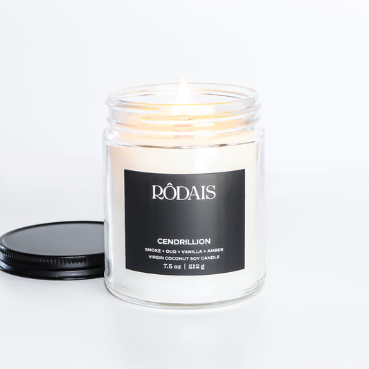 Cendrillion: Wooden Wick + Virgin Coco Soy Candle
